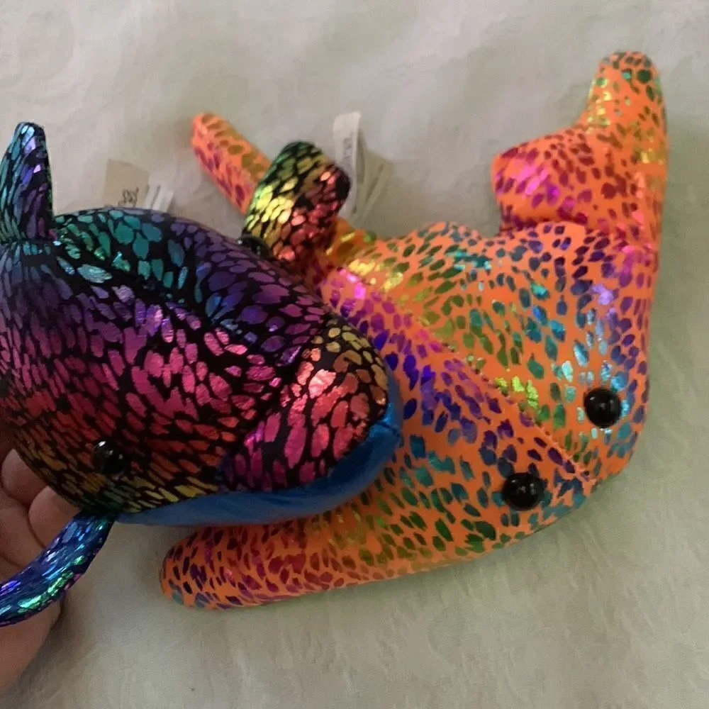 Toys Shiny Sea Creatures Manta Ray Dolphin Stuffed Toys